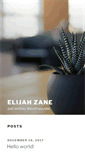 Mobile Screenshot of elijahzane.com